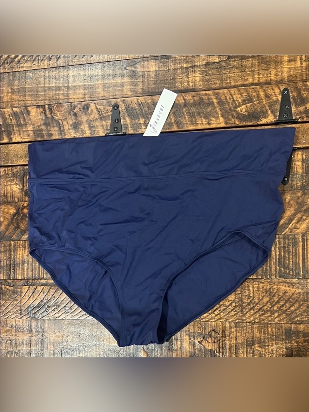24w Women's Navy Swim Bottoms